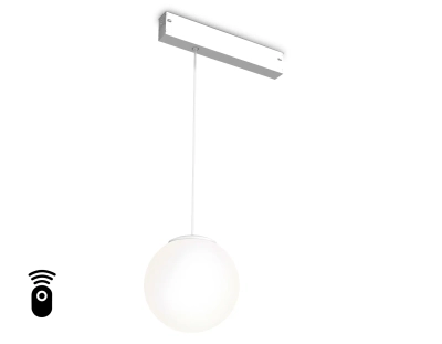 Светильник светодиодный диммируемый для шинопровода Magnetic 220V GL1441 WH/FR белый/белый матовый IP20 10W 3000K-6400K 120° D120 H1500 (Без ПДУ)