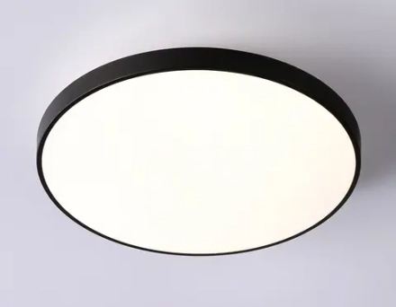 Светильник светодиодный потолочный FZ1224 BK черный IP44 13W 4200K D232*50 (Без ПДУ)