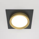 Встраиваемый светильник Hoop GX53х1, DL086-GX53-SQ-BG. TM Maytoni