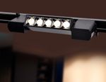 Трековый однофазный светодиодный светильник GL6688 BK черный LED 6W 4200K 24°