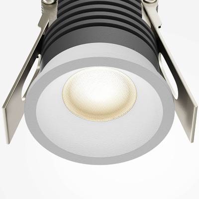Встраиваемый светильник Mini 3000K 7Вт 55°, DL059-7W3K-W. TM Maytoni