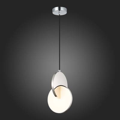 SL6107.113.01 Светильник подвесной ST-Luce Хром/Белый Хром LED 1*12W 3000K