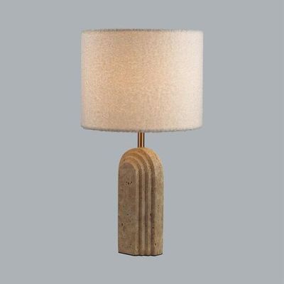 7172/1T MIDCENT ODL26 Настольный светильник  бежевый/белый/ткань/металл IP20 E27 40W  220-240V LOOP