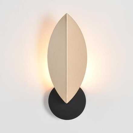 8396/1W MODERNI LN26 421 черный/золото, металл Бра G9 20W 220V LEAF