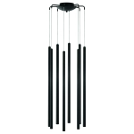 L8T747347 Люстра TUBO LED 40W 2560LM 25G ЧЕРНЫЙ 4000K (574737+747347 (8шт)