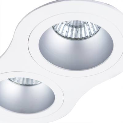 Точечный встраиваемый светильник Arte Lamp ALKES A2161PL-2WH, 2хGU10