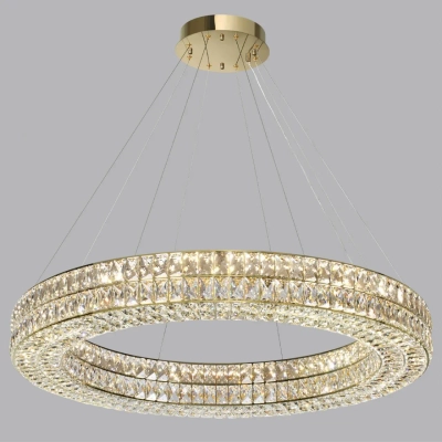 4926/98L L-VISION ODL24 581 золото/металл/хрусталь Люстра LED 98W 4000K 5850Лм PANTA