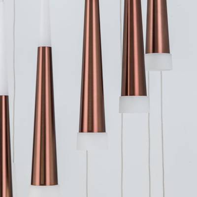 Citilux Вегас CL227143 LED Люстра каскадная Коричневая