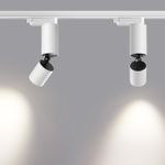 359318 PORT NT24 000 белый Светильник трековый однофазный трехжильный IP20 LED 5W 85-265V 3000K 600Лм TUBO