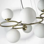 815091 Люстра GLOBO 9х40W G9 ЛАТУНЬ Lightstar