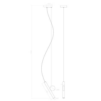 Подвесной светильник Arte Lamp BEEMIM A2090SP-1BK, 1хLED