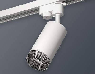 Комплект трекового светильника XT6322081 SWH/BK белый песок/тонированный MR16 GU5.3 (A2520, C6322, N6151)