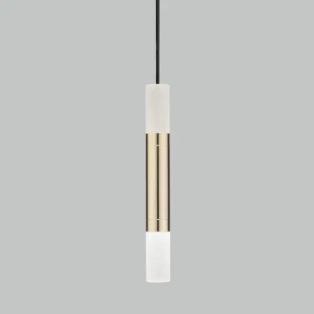 Подвесной светодиодный светильник 50210/1 LED золото, LED
