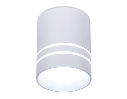 Накладной светодиодный точечный светильник TN241 SL/S серебро/песок LED 4200K 12W D80*100