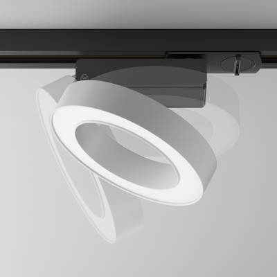 Трековый светильник Rim Unity 4000K 12Вт 110°, TR044-1-12W4K-W. TM Maytoni