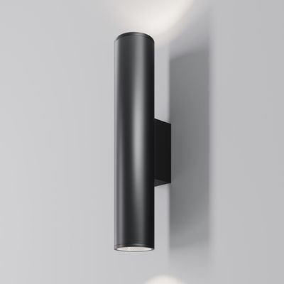 Уличный настенный светильник Клин / Shim 3000К 30Вт IP65, O514WL-L30B3K1. TM Maytoni