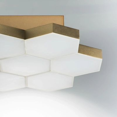 750071 Люстра потол FAVO LED-35W 1680LM Satin Gold 3000K Lightstar