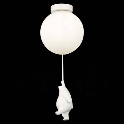 SLE115422-01 Светильник потолочный Белый/Белый E27 1*60W