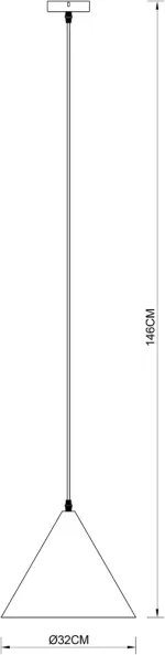 Подвесной светильник Arte Lamp DAVID A7041SP-1BK, 1хE27