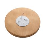 7761/24L MITRA LED SN Светильник пластик/белый/под дерево LED 24Вт 4000K D300 IP54 GAMMA