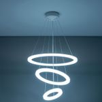 Citilux Электрон Смарт CL710A104S Умная люстра подвесная Белая