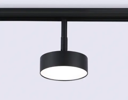Светильник светодиодный трековый для шинопровода Magnetic GL3853 BK черный IP20 12W 4200K 48V D95*30