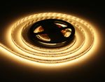 Светодиодная лента GS1401 2835 240Led/ 17W m/ 12V IP20 3000K/ 5000*10*1.2mm/ кратность резки 25mm (2 конт.)