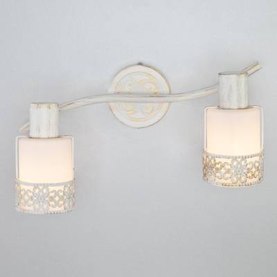 Спот с поворотными плафонами 20025/2 белый с золотом