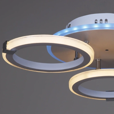 06319-3.3-03 WH+CR (RGB) светильник потолочный Reluce, LED