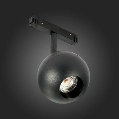 ST354.446.12 Магнитный трековый светильник Черный LED 1*12W 4000K 680Lm Ra>80 36° IP20 L120xW100xH195 48V