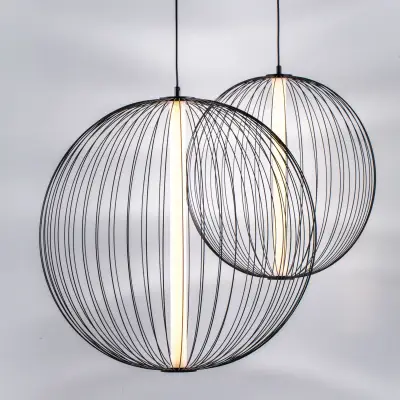 734057 Люстра SOLE 16W LED 1309LM 120G ЧЕРНЫЙ МАТОВЫЙ 3000K Lightstar