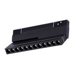 ST805.446.12 Магнитный трековый светильник Черный LED 1*12W 4000K 450Lm Ra&gt;90 36° IP20 L220xW22xH117 48VV