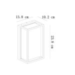 Уличный настенный светильник Arte Lamp MARFIK A2322AL-1GO, 1хE27