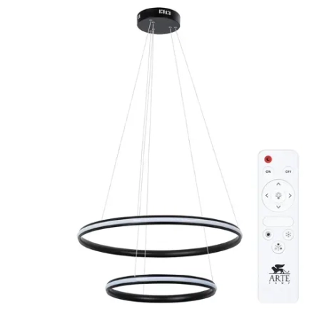 Подвесная люстра Arte Lamp MERIDIANA A2198SP-2BK, 1хLED