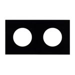 Рамка стеклянная FRM-GLARE-GC-2-BK (Arlight, -)