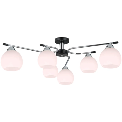IL0638-6CSQ-24 CR BK LIBRA светильник потолочный ILLUMICO, E27х6