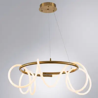 Подвесная люстра Arte Lamp KLIMT A2850LM-75PB, 1хLED