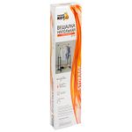 Вешалка напольная GR-03A (2 перекладины, с сеткой внизу), размер:  80*42*90-160 см