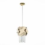 SL1232.203.01 Подвес ST-Luce Золотистый/Прозрачный, Золотистый E14 1*60W