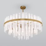 Потолочная люстра Умный дом 368/12 Smart латунь