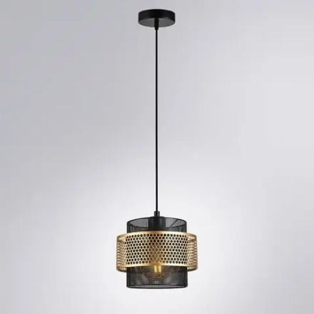 Подвесной светильник Arte Lamp GRID A7069SP-1BK, 1хE27