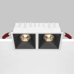 Встраиваемый светильник Alfa LED 3000K 2x15Вт 36° Dim Triac, DL043-02-15W3K-D-SQ-WB. TM Maytoni