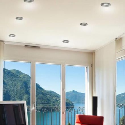 357586 SPOT NT18 287 черный Встраиваемый светильник IP44 LED 3000K 10W 100-265V METIS