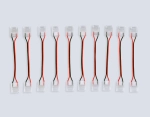 Соединитель гибкий двухсторонний COB 12/24V для лент 12mm GS7898 (2 конт.) (10шт. в комплекте)