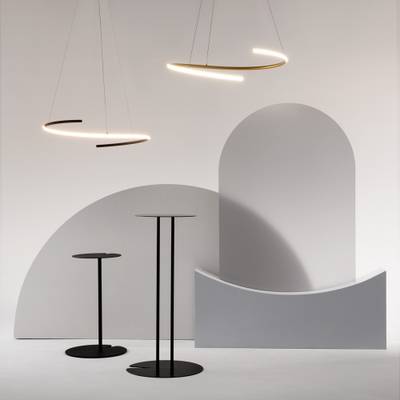 Подвесной светильник Curve 2600-3500К 31Вт, MOD242PL-L33BSK. TM Maytoni