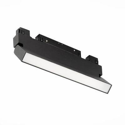 ST363.436.12 Магнитный трековый светильник Черный LED 1*12W 3000K 720Lm Ra>80 120 IP20 L219xW22xH108 48V