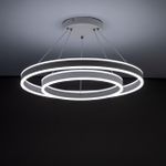 Citilux Дуэт CL719640 LED Люстра подвесная с пультом Белая