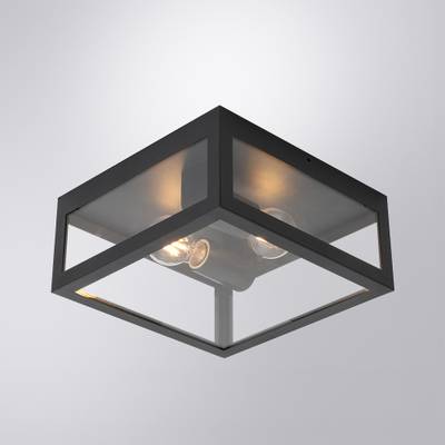Уличный потолочный светильник Arte Lamp BELFAST A4569PF-2BK, 2хE27