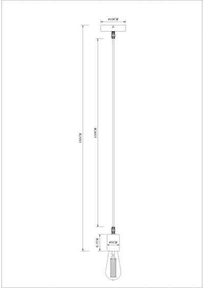 Подвесной светильник Arte Lamp MARK A7047SP-1BK, 1хE27