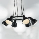 761167 Люстра ACROBATA 6х40W E14 ЧЕРНЫЙ Lightstar